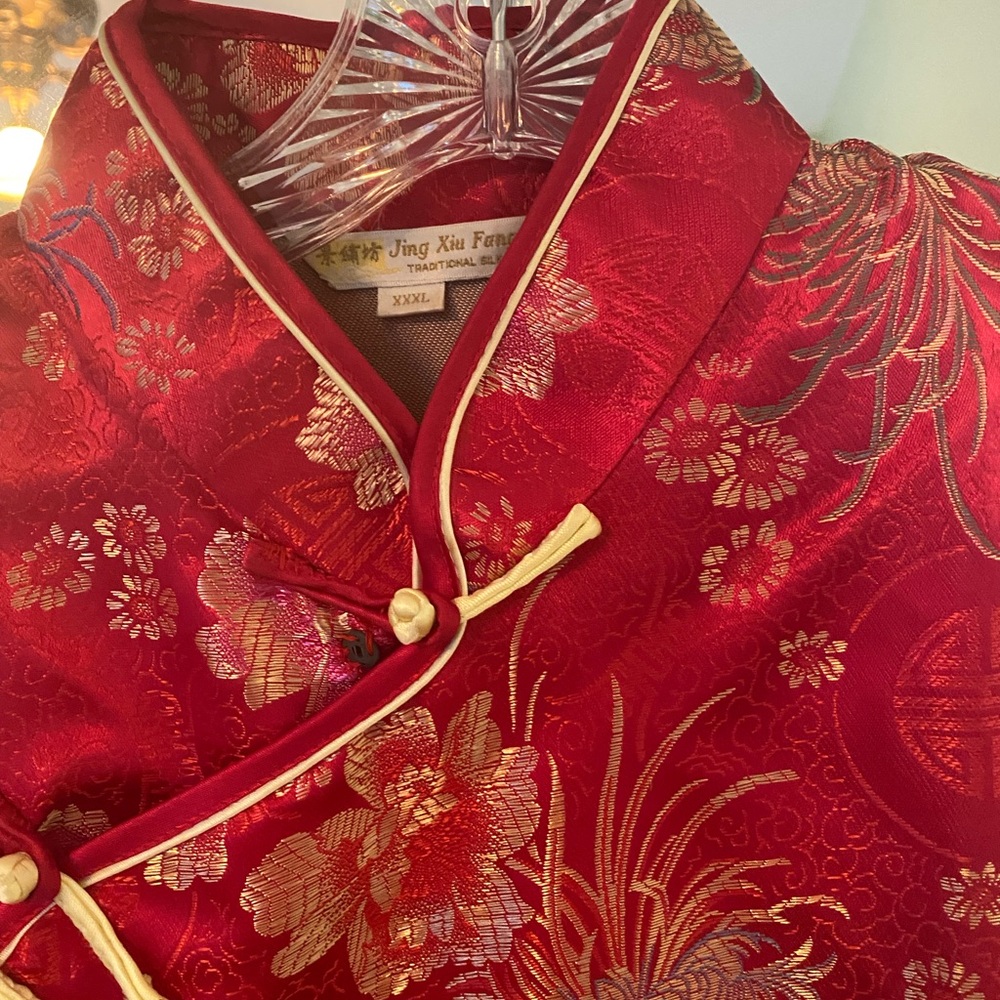 Red Chinese Cheongsam